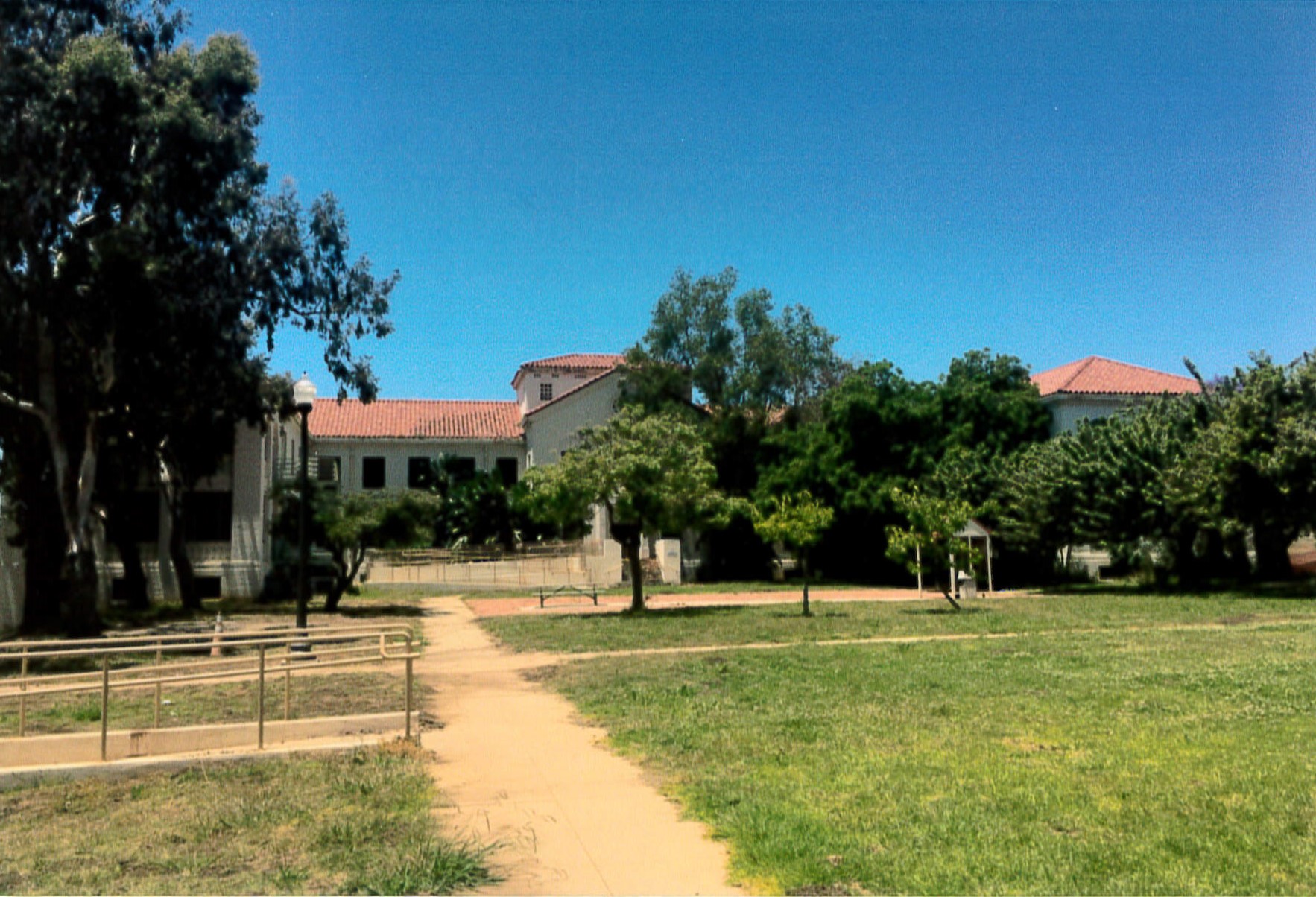 View of the east side of Building 205